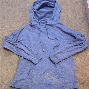 Women's MK Blue Hoodie Sweater